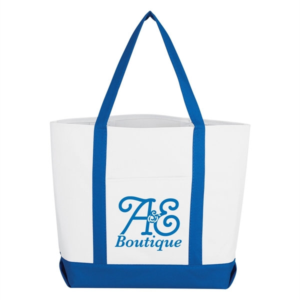 Tote Bag.  Made of 600 Denier Polyester with PVC Backing.... from ASI 61125 Hit Promotional Products / Hit®