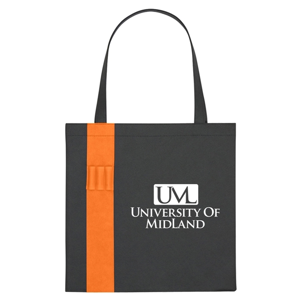 Non-Woven Colony Tote. Made of 80 Gram Non-Woven, Coated Water-Resistant Polypropylene.... from ASI 61125 Hit Promotional Products / Hit®