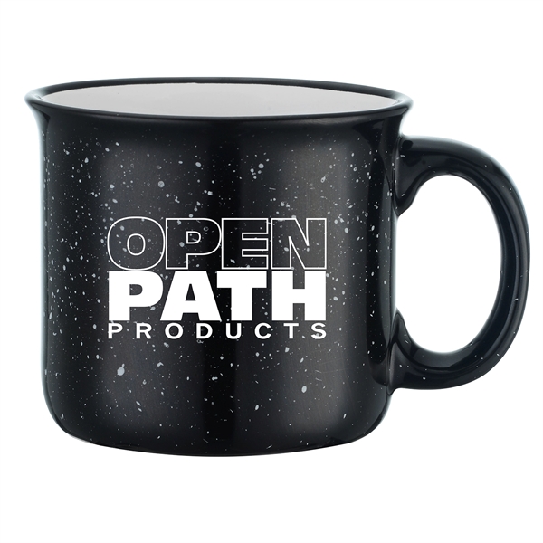 15 Ounce Speckled ceramic Cowboy Mug... from ASI 90859 Tempo Industries Inc