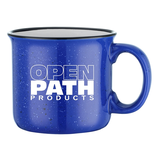 15 Ounce Speckled ceramic Cowboy Mug... from ASI 90859 Tempo Industries Inc