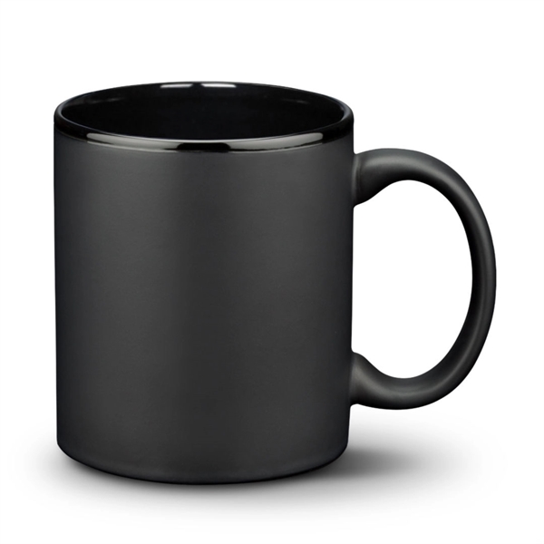The Sidley ceramic mug is finished with a satin black glaze... from ASI 84592 St Regis Group