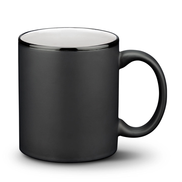 The Sidley ceramic mug is finished with a satin black glaze... from ASI 84592 St Regis Group