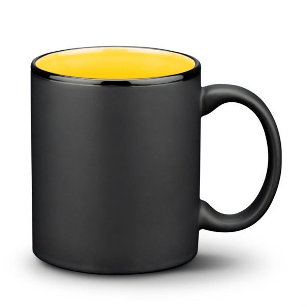 The Sidley ceramic mug is finished with a satin black glaze... from ASI 84592 St Regis Group