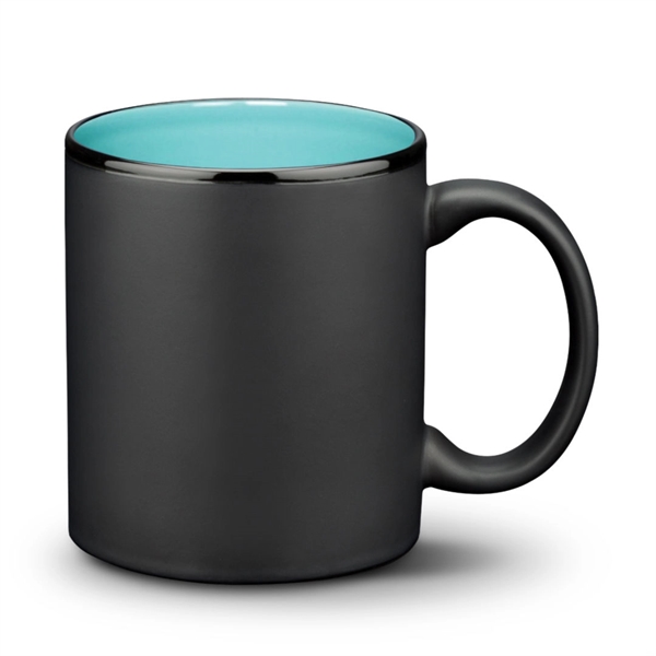 The Sidley ceramic mug is finished with a satin black glaze... from ASI 84592 St Regis Group