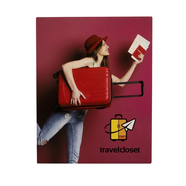 11" x 14" glossy aluminum print that's weather, fade and scratch-resistant;... from ASI 87188 Showdown Displays