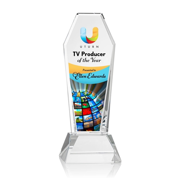 Romford VividPrint™ Award on Base - Clear... from ASI 84592 St Regis Group / St Regis