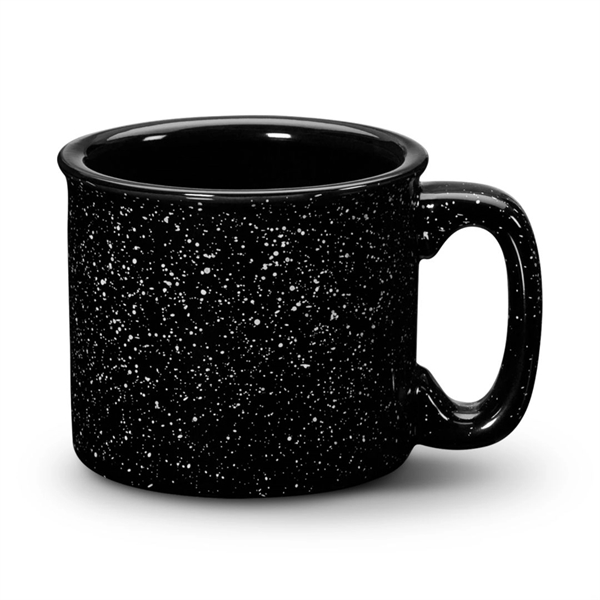 The thickly glazed, speckled granite-style finish of the Savannah ceramic mug... from ASI 84592 St Regis Group