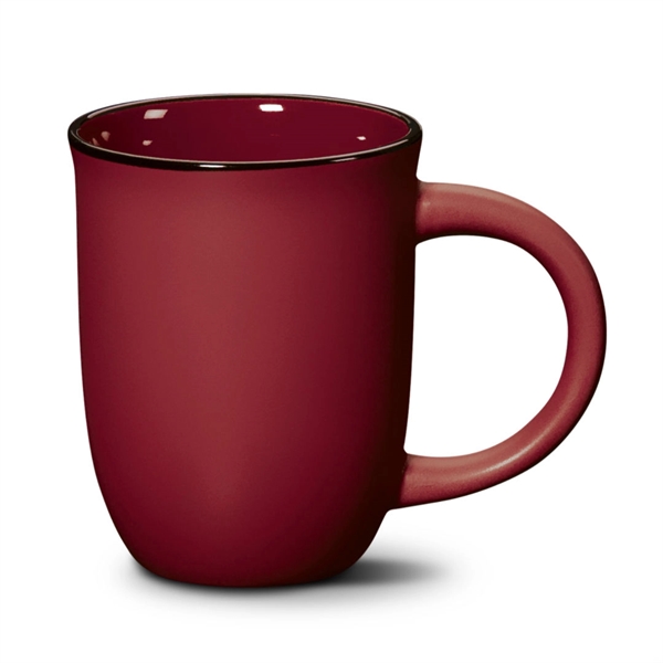 The subtle, sleek curved surface of the Fiona ceramic mug bells... from ASI 84592 St Regis Group