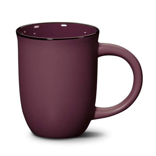 The subtle, sleek curved surface of the Fiona ceramic mug bells... from ASI 84592 St Regis Group