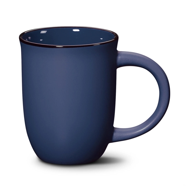 The subtle, sleek curved surface of the Fiona ceramic mug bells... from ASI 84592 St Regis Group
