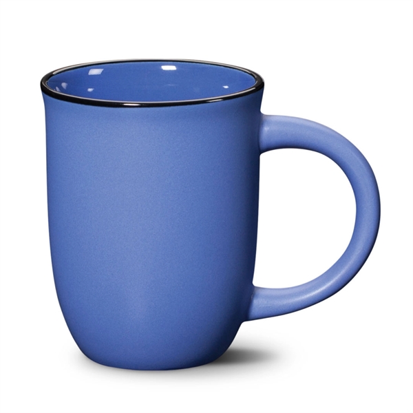 The subtle, sleek curved surface of the Fiona ceramic mug bells... from ASI 84592 St Regis Group