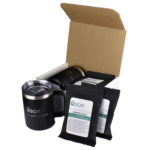 Polar Camel Insulated Mug 15 oz with 2 bags of Roasted... from ASI 72657 Active Life Promo / Apres Ski