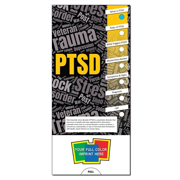 This slide chart is your guide to posttraumatic stress disorder.... from ASI 45815 Coloring Book Solutions / Coloring Book Solutions™ LivRite