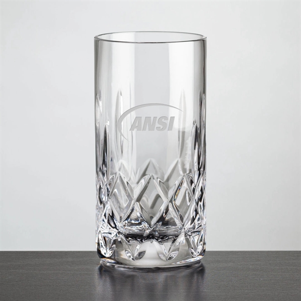 24% Lead crystal hiball glass and cooler.... from ASI 84592 St Regis Group