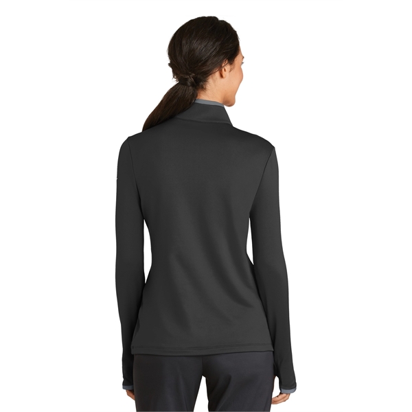 Nike Ladies Dri-FIT Stretch 1/2-Zip Cover-Up.... from ASI 84863 SanMar