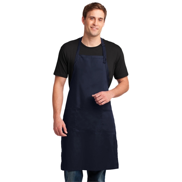 Port Authority Easy Care Extra Long Bib Apron with Stain ...... from ASI 84863 SanMar