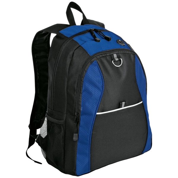 Port Authority Contrast Honeycomb Backpack.... from ASI 84863 SanMar