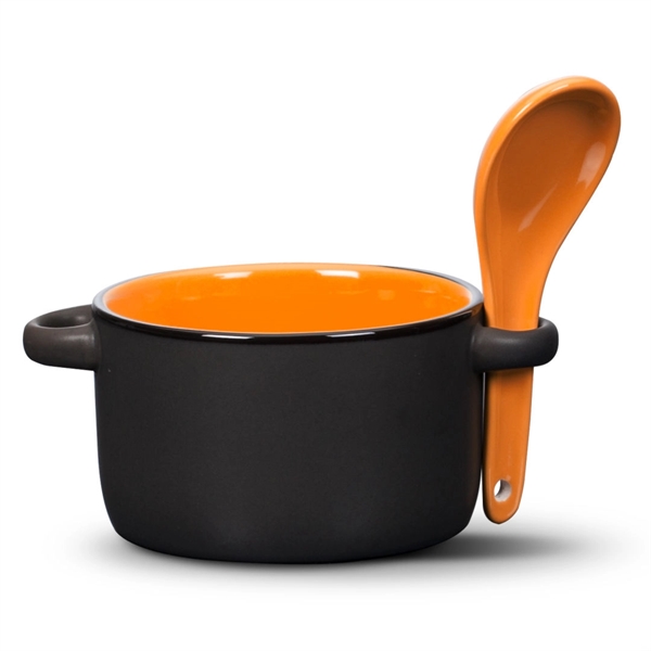 Enjoy a delicious hot soup with the Merritt Soup Mug! Features... from ASI 84592 St Regis Group