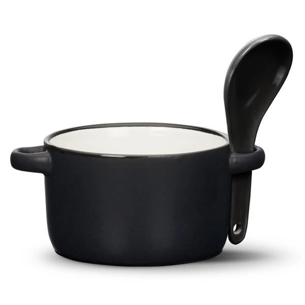 Enjoy a delicious hot soup with the Merritt Soup Mug! Features... from ASI 84592 St Regis Group