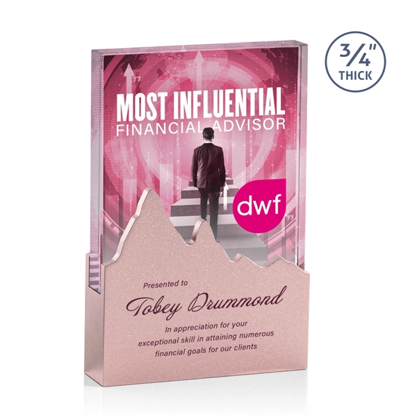 Sutton VividPrint™ Award Starfire 7"... from ASI 84592 St Regis Group / St Regis