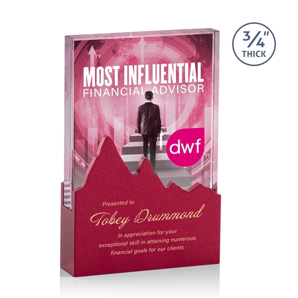 Sutton VividPrint™ Award Starfire 7"... from ASI 84592 St Regis Group / St Regis