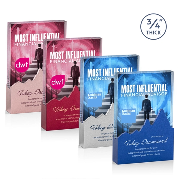 Sutton VividPrint™ Award Starfire 7"... from ASI 84592 St Regis Group / St Regis