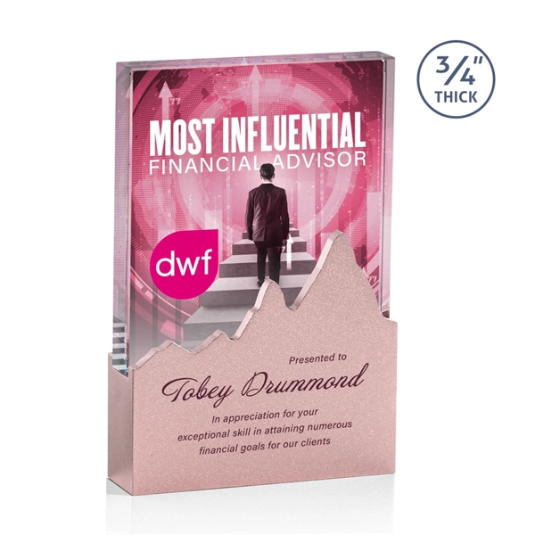 Sutton VividPrint™ Award Starfire 7"... from ASI 84592 St Regis Group / St Regis