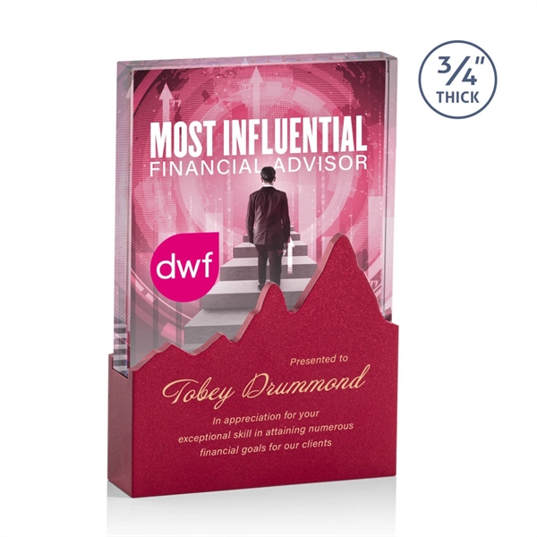 Sutton VividPrint™ Award Starfire 7"... from ASI 84592 St Regis Group / St Regis