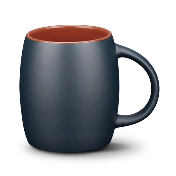 The Adelina ceramic mug is glazed with a satin black finish... from ASI 84592 St Regis Group