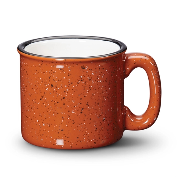 The thickly glazed, speckled granite-style finish of the Savannah ceramic mug... from ASI 84592 St Regis Group