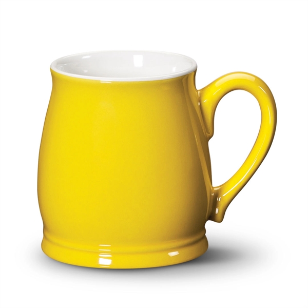 The Biscayne ceramic mug series not only features four hot colors... from ASI 84592 St Regis Group