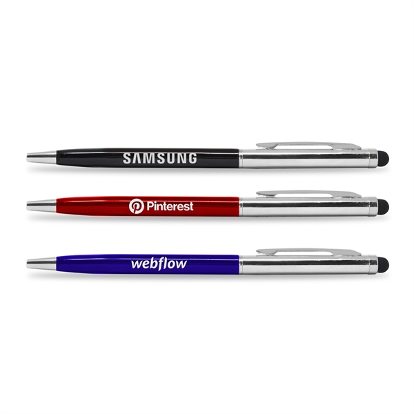 All metal body, twist action, stylus tip, black ink.... from ASI 34040 Alexander Mfg Co