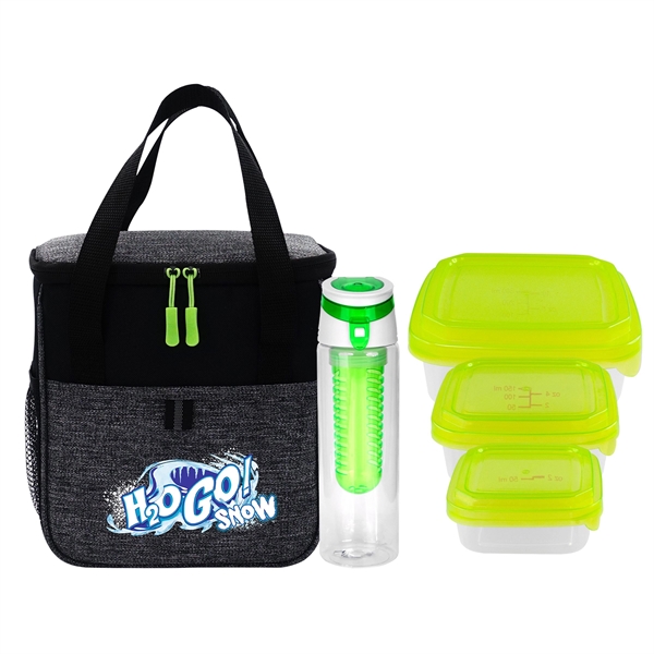 X Line Trendy Portion Control Lunch Set... from ASI 30208 A P Specialties / AP Specialties