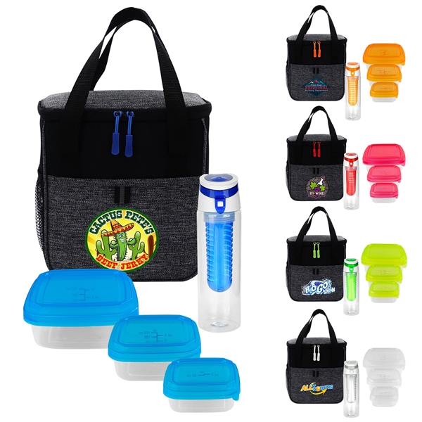 X Line Trendy Portion Control Lunch Set... from ASI 30208 A P Specialties / AP Specialties