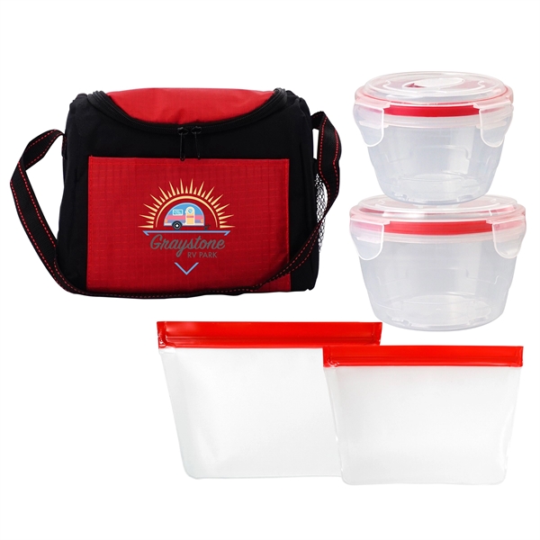 Nested Seal Tight Bagged Lunch Chiller... from ASI 30208 A P Specialties / AP Specialties