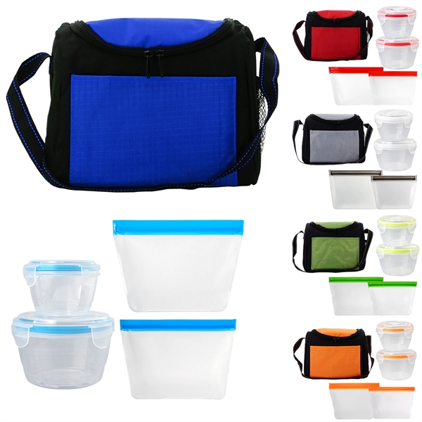 Nested Seal Tight Bagged Lunch Chiller... from ASI 30208 A P Specialties / AP Specialties