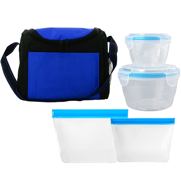 Nested Seal Tight Bagged Lunch Chiller... from ASI 30208 A P Specialties / AP Specialties