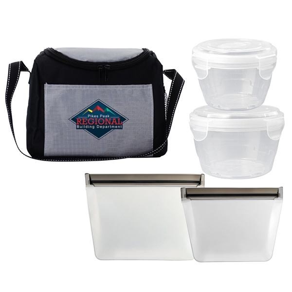 Nested Seal Tight Bagged Lunch Chiller... from ASI 30208 A P Specialties / AP Specialties