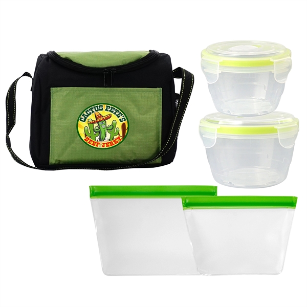 Nested Seal Tight Bagged Lunch Chiller... from ASI 30208 A P Specialties / AP Specialties