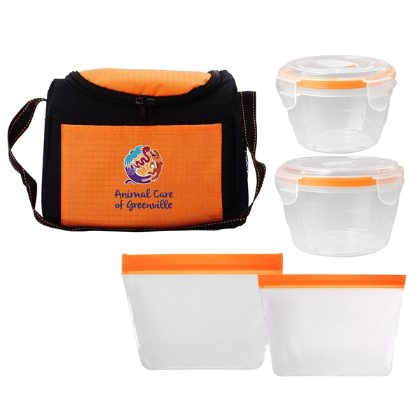 Nested Seal Tight Bagged Lunch Chiller... from ASI 30208 A P Specialties / AP Specialties