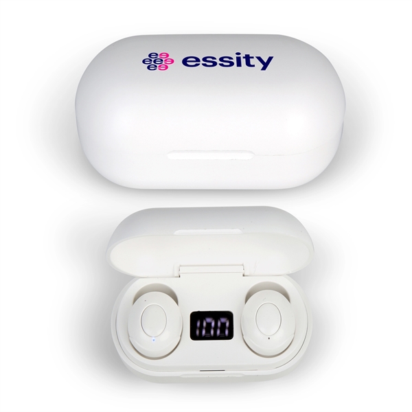 Wireless Earbuds w/ Charging Case... from ASI 46755 Cosmo Promos