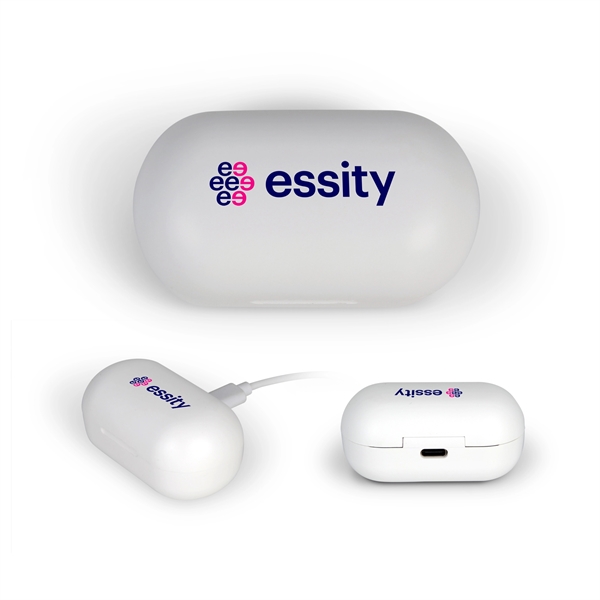 Wireless Earbuds w/ Charging Case... from ASI 46755 Cosmo Promos