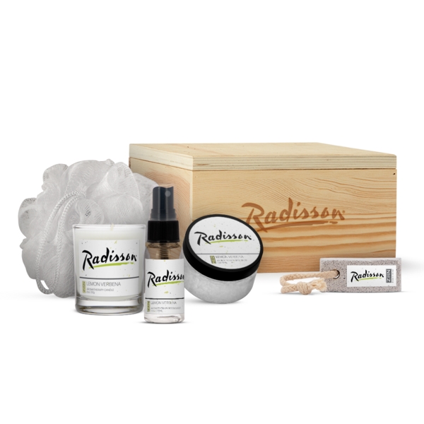 Hogyo Gift Set with lemon verbena bath salts, candle tin and... from ASI 88060 Snugz/USA Inc / SnugZ USA®