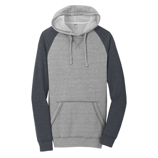 District Young Mens Lightweight Fleece Raglan Hoodie.... from ASI 84863 SanMar