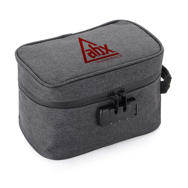 8.5" x 5.5" x 4.5" smell-proof travel bag with carbon filtering,... from ASI 90807 Tekweld