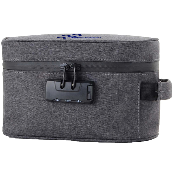 8.5" x 5.5" x 4.5" smell-proof travel bag with carbon filtering,... from ASI 90807 Tekweld