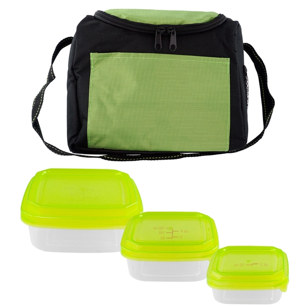 Portion Control Lunch Chiller... from ASI 30208 A P Specialties / AP Specialties