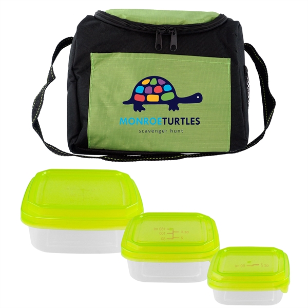 Portion Control Lunch Chiller... from ASI 30208 A P Specialties / AP Specialties