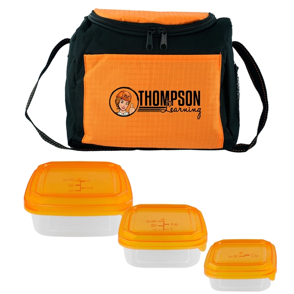 Portion Control Lunch Chiller... from ASI 30208 A P Specialties / AP Specialties