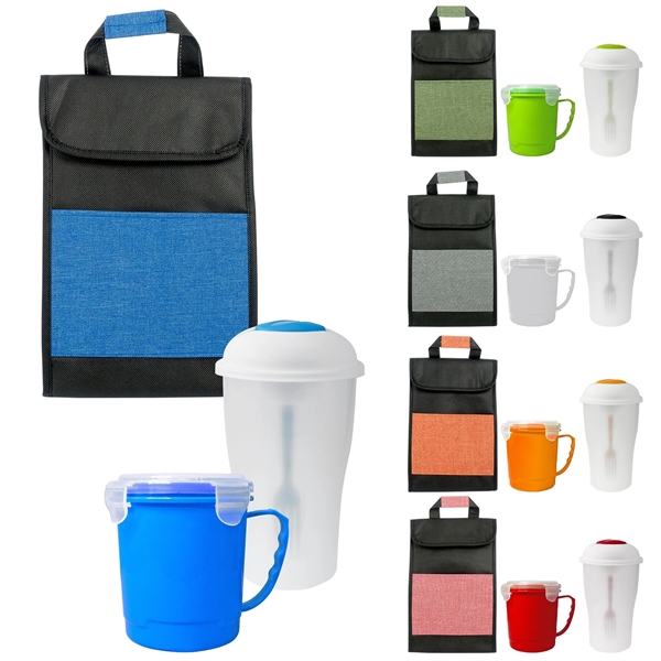 Ridge Soup & Salad Tote Set... from ASI 30208 A P Specialties / AP Specialties